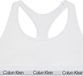 Calvin Klein Ongevoerde Bralette - Fashion Wear - Vrouwen - Wit - XS