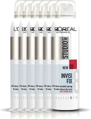 L'Oréal Studio Line Invisi'Fix 24H Micro-Diffusion Spray - 6 x 250ml