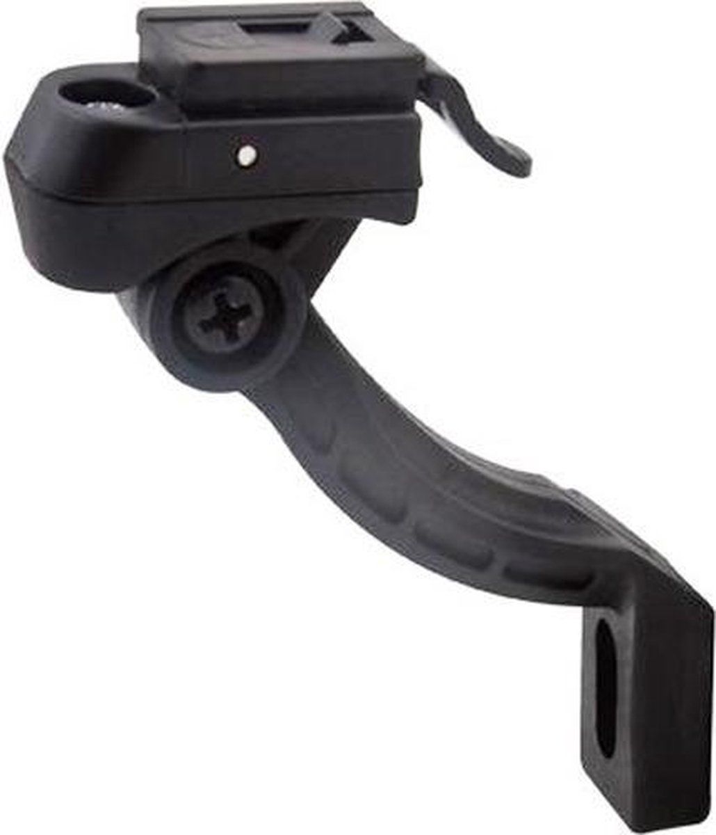 Spanninga Lamphaak Br130 Zwart - Kunststof - Zwart - 8715117011833