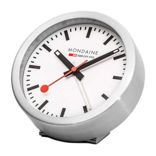 Mondaine A997.MCAL.16SBB.1 Mini-wandklok en wekker