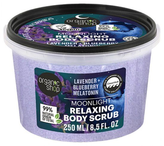 Organic Shop Body Scrub Ontspannende Lichaamsscrub Lavendel 250 ml
