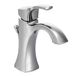 Moen Voss One-Handle High Arc badkamerkraan met afvoermontage, Chroom (6903)