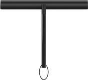 Radikor Douchewisser, 26 cm Siliconen Douchewisser met RVS Kern, Douchewandwisser, Douchecabinewisser, Badwisser voor Douche, Badkamer, Spiegel, Glasreiniging, Tegels - Zwart