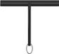 Radikor Douchewisser, 26 cm Siliconen Douchewisser met RVS Kern, Douchewandwisser, Douchecabinewisser, Badwisser voor Douche, Badkamer, Spiegel, Glasreiniging, Tegels - Zwart