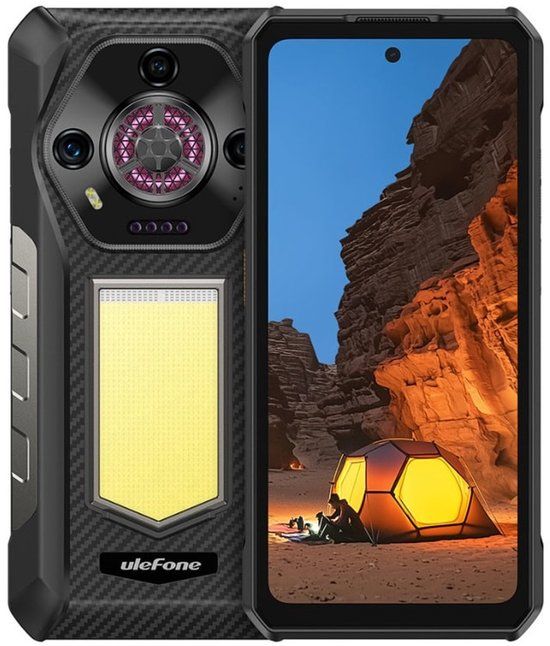 Ulefone Armor 30 17,6 cm (6.95") Dual SIM Android 15 4G USB Type-C 12 GB 512 GB 12800 mAh Zwart