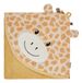 Sterntaler Babybadhanddoek met capuchon, 100 x 100 cm, Katoen, Wit/Geel