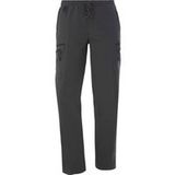 Jan Vanderstorm herren Cargobroek - 56 - donkergrijs - Plus Size