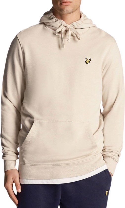Lyle & Scott Men's Hoodie - Beige - Size XXL