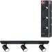 Paulmann Spot Zyli IP44 GU10 230V max. 3x10W dimmable Noir mat