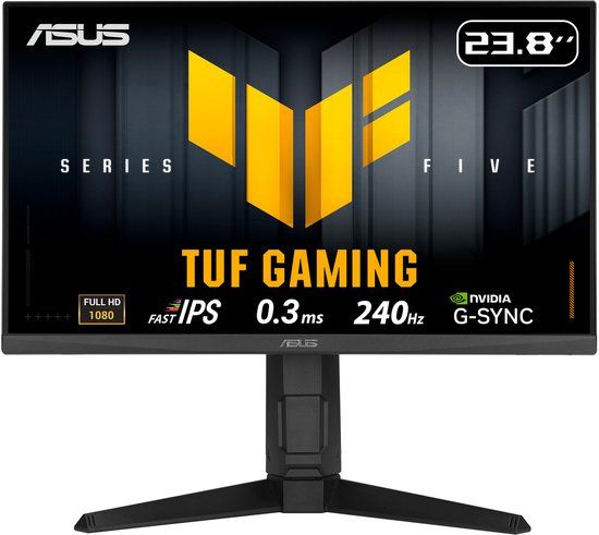 ASUS TUF Gaming VG249QML5A - 24 Inch Full HD Gaming Monitor - 240Hz - G-Sync - FreeSync - IPS