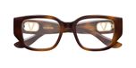 Valentino Vg0037oa Lunettes de vue femme havane carrées 53mm