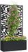 Outsunny Multifunctioneel tuinbed - Metaal - 61x23x113cm - Zwart