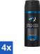 Axe 4 x Déodorant Bodyspray Anarchy for Him 150 ml