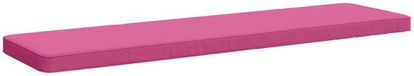 vidaXL - 1-delig - Bankkussen - VUGHT - 100% - Polyester - Roze - 140 x 40 x 5 cm