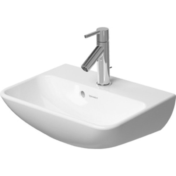 Duravit Me by Starck Fontein zonder kraangat 45cm WonderGliss Wit