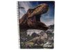 Jurassic CYP BRAND Jurassic World notitieboek 80 vellen vierkant 4x4mm afmetingen 30,5x22,5cm veelkleurig officieel product