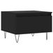 VidaXL Salontafel Zwart Hout 50x46x35 cm