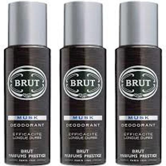 Brut Deodorant Spray Musk - 3 Pack