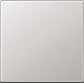 Jung A590AL Knop Inzetstuk 1-voudig Aluminium