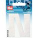 Prym Applicatie letter N wit, één maat