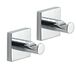 Gedy Set 2 kleerhangers Fuji chroom