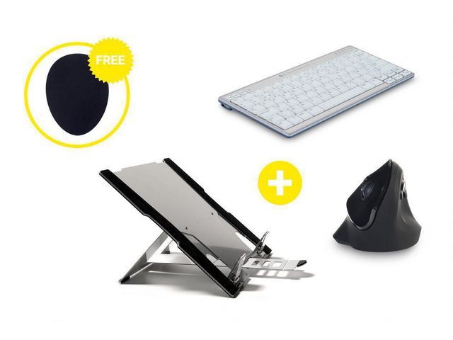 BakkerElkhuizen Homeworking Professional Plus BE met gratis mousepad