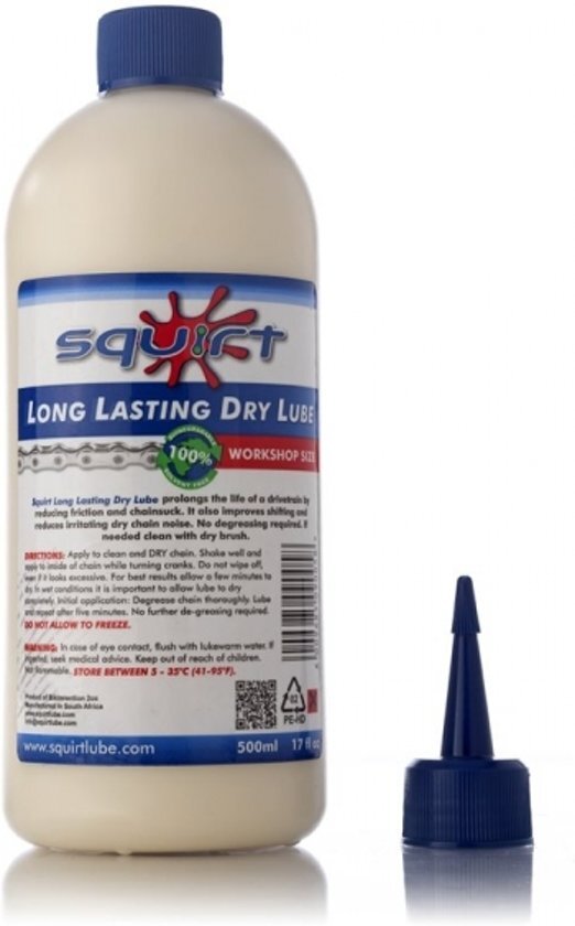 - Squirt Dry Lube Wax 500ml