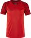 Craft Kinder Sportshirt Squad 2.0 Contrast Jersey Jr 1912727 - Bright Red/Express - 146/152