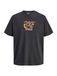 JACK & JONES Shirt 'JORVINTAGE' goudgeel / rood / zwart / wit