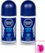 Nivea MEN Fresh Active Roll-on anti-transpirant - 2 x 50 ml