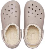Crocs Classic Lined Clog - Mushroom/Bone - Maat 41/42