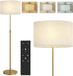 HOMCOM Vloerlamp - Staal - Goud - 40x40x168cm