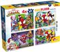 Lisciani Marvel Puzzle MAXIFLOOR Spidey Amazing Friends - Dubbelzijdige Puzzel 4x48 Stukjes