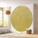 Papier peint rond - couleur tendance - 614 - diamètre 70 cm