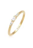 Elli - Ring - Dames Marquise Elegant Verloving met Zirkonia Kristallen in 925 Sterling Zilver - Dames