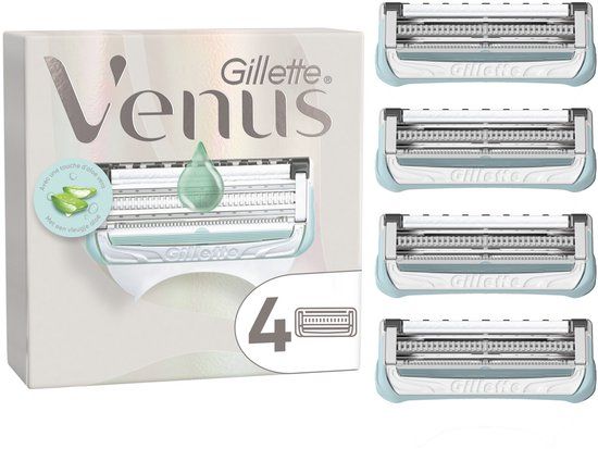Gillette Venus Scheermesjes voor Huid En Schaamhaar - 4 stuks