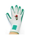 Brevet NoLost KELI Protect 142063 Handschoenen voor tuin, dames, groen, maat 8 – eenheidsmaat, beschermende handschoenen met latex coating, nylon