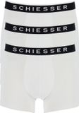 Schiesser 95/5 Heren Shorts - Wit - 3 pack - Maat L