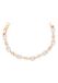 NAEMI Armband rose-goud / wit