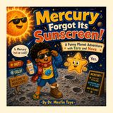 Mercury Forgot Its Sunscreen!: A Funny Planet Adventure with Taro and Nova (Science for Curious Kids Ages 6–15)
