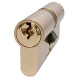 Yale B-ED3035-PB - Euro Cilinderslot - 30/35 (75mm) / 30:10:35 - Messing afwerking - Standaard beveiliging - Polybag