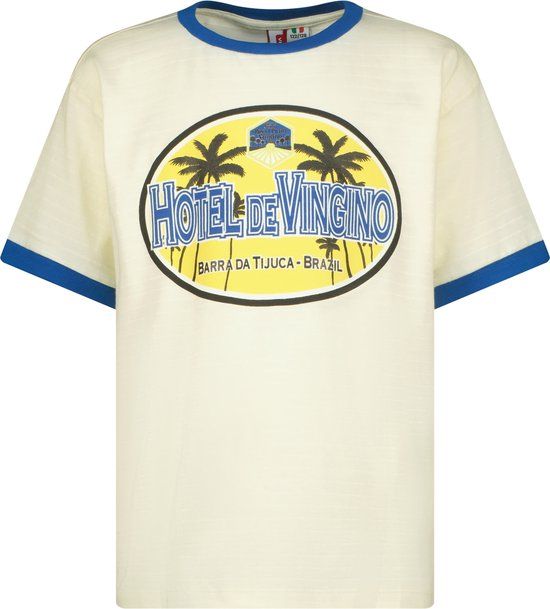 Vingino T-shirt Sunlight white Katoen Korte mouw Jongens Maat 164