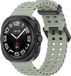 By Qubix Qubix - Compatible Samsung bandje - Marine Band siliconen - Grijsgroen - Geschikt voor Samsung Galaxy Watch Ultra / Ultra 2 - 47mm