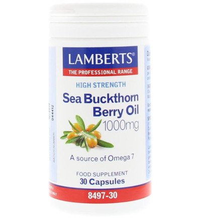 Lamberts Duindoorn olie 1000 mg Sea buckthorn berry oil 30 CA