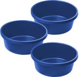 KADAX Mortelbak, Bouwemmer, Kunststof, Blauw, 11.5 L