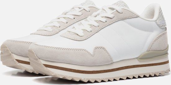 Woden Nora III Leather Platform Sneakers - White - Women's Size 37