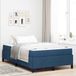Maison Exclusive - Lit boxspring, bleu, 120 x 190 cm, rembourré