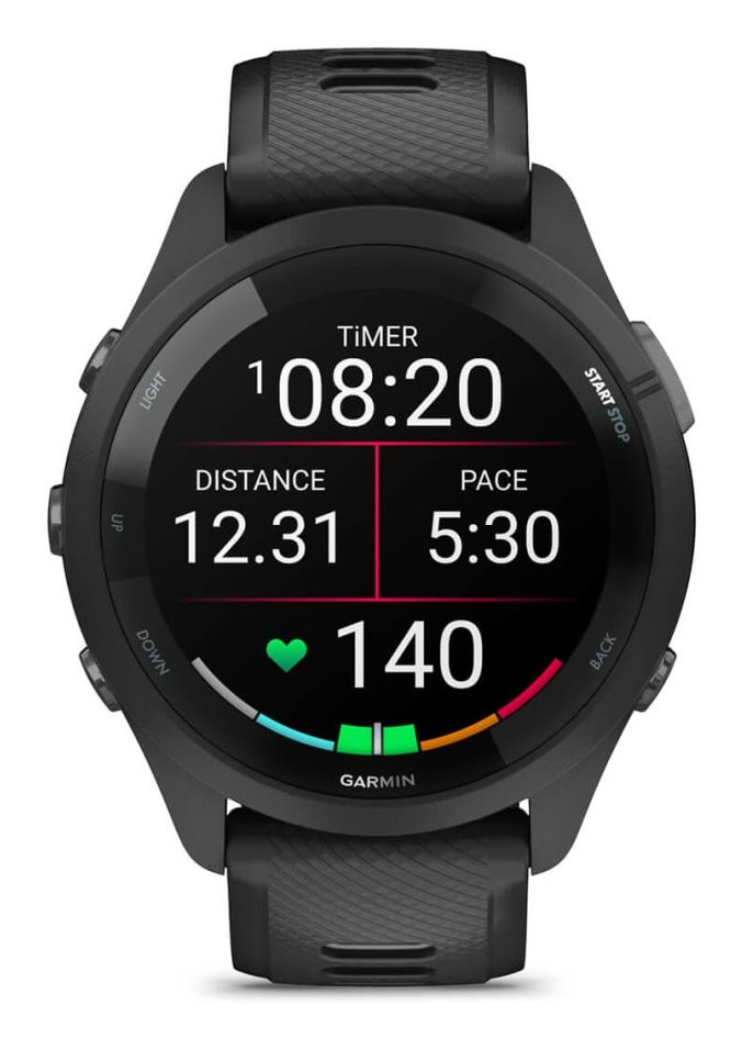 Garmin Forerunner 265 - Sport Watch - AMOLED - GPS - Black