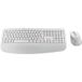 Logitech Signature Comfort Plus Combo MK880 - Toetsenbord en muis set - full size - met LED batterij niveau indicator - draadloos - Bluetooth 5.2 - QWERTZ - Duits - gebroken wit