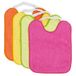 Ti TIN | 4-pack waterdichte babyslabbetjes met rubberen sluiting